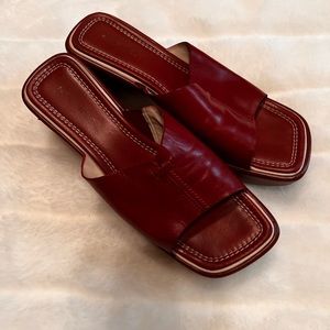 ❤️❤️PRICE DROP ❤️❤️ Red Nine West Wedges